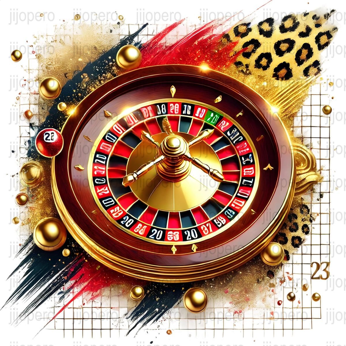 Antarmuka permainan Hip Hop Panda di platform 1xbet download menampilkan lima gulungan dan simbol panda